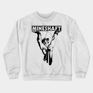 Mineshaft Vintage Retro Gay LGBT NYC New York 80s Leather Crewneck Sweatshirt